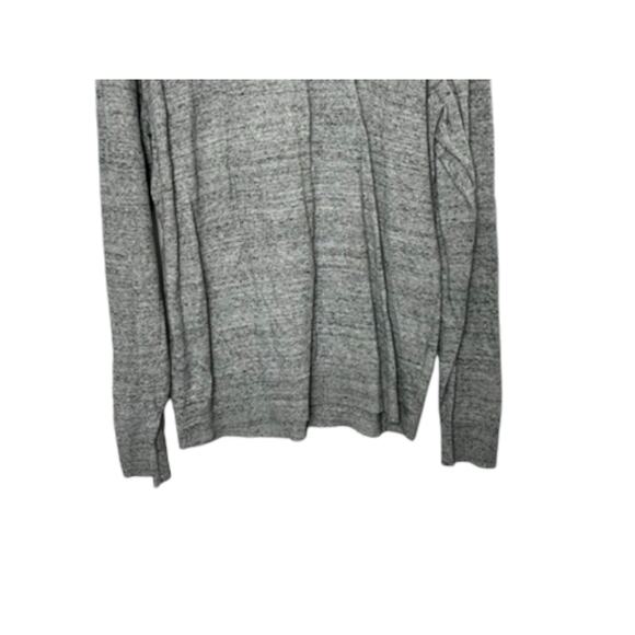 Old Navy Long Sleeve Light-Weight Heather Gray Sweater Men's Size XL - Picture 3 of 5